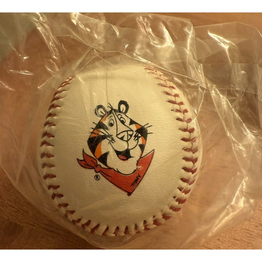 Tony the Tiger Official Size Baseball. Original Box. Unused.
